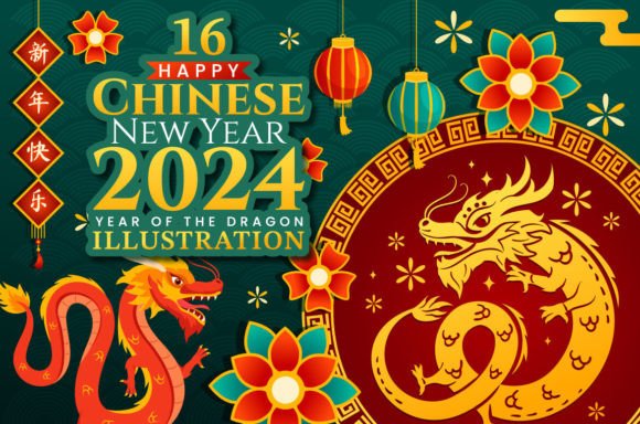 16 Chinese New Year 2024 Illustration