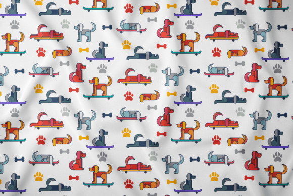 Bringing Joy to Design: Practical Uses for the Funny Dogs Pattern