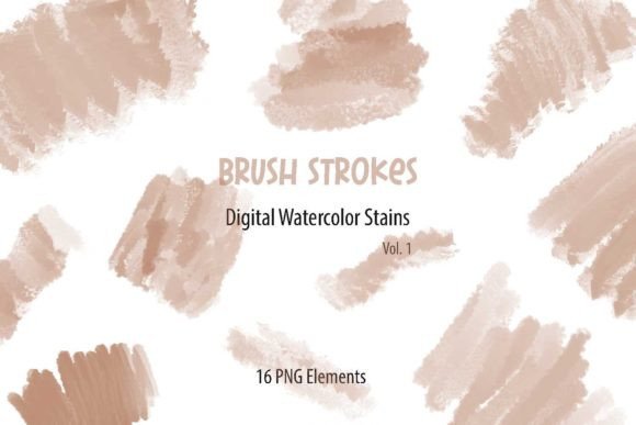 Brush Strokes Abstract Clipart: A Practical Guide for Designers