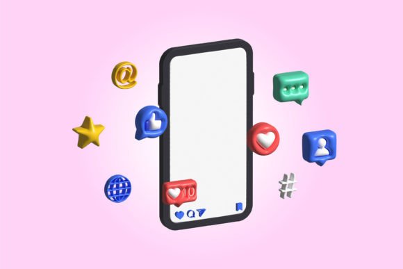 Elevate Your Digital Presence with 3D Social Media Elements