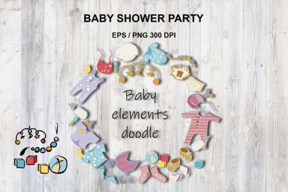 Essential Baby Shower Design Assets