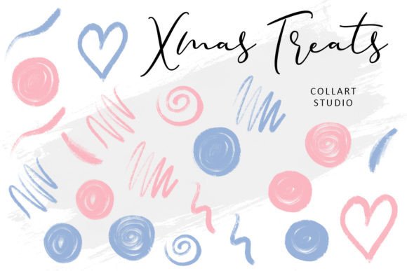 Hand-Drawn Christmas Planner Elements