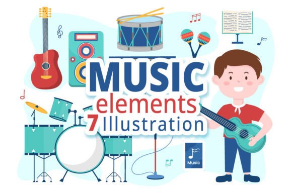 Harmonizing Design and Function: The Strategic Value of Modern Music Vector Illustrations