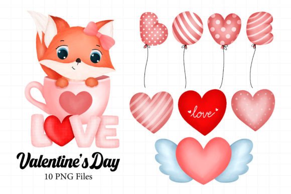 Maximizing Your Creative Projects with Cute Valentine Elements Clipart PNG File