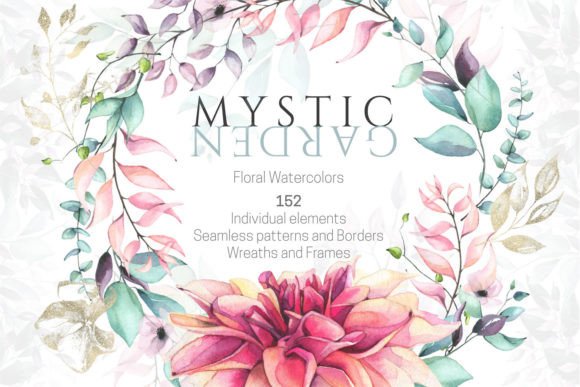 Mystic Garden PNG Watercolor Guide