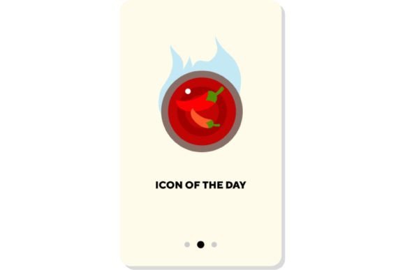 Preparing Meal Flat Icon: Delicious Isol