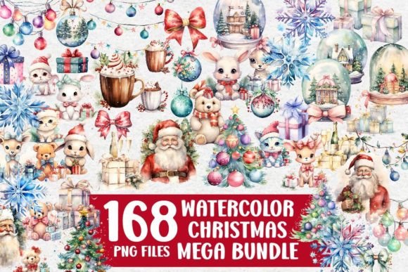 Strategic Design Assets: Leveraging the Christmas Mega Bundle and Christmas Clipart for Commercial Impact