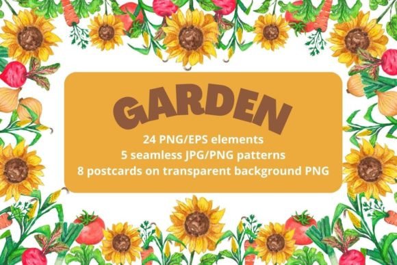 Strategic Visual Storytelling with Garden Elements, Cards, and Patterns