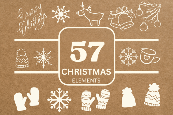 Ultimate Christmas SVG Bundle & Elements
