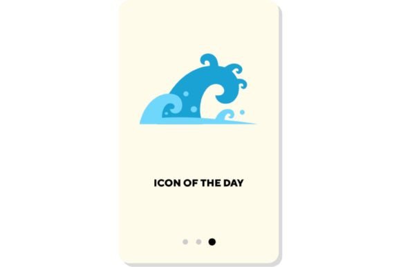 Understanding the Utility of Sea Waves Flat Icon and Sea Waves Isolated Assets