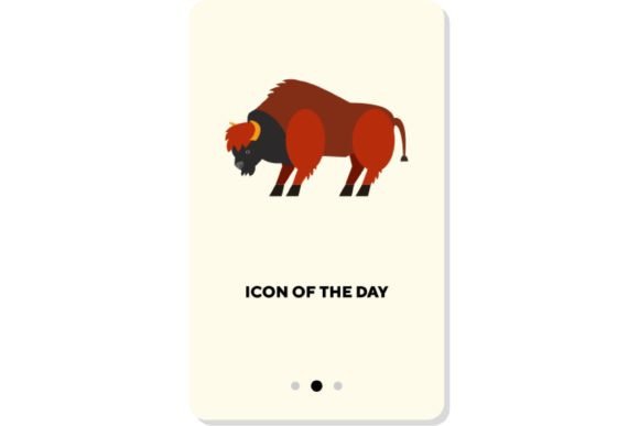 Understanding the Value of the African Animals Flat Icon: Bull Isolated