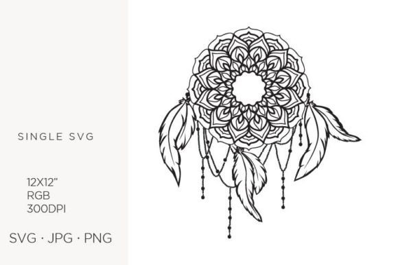 Unlocking Creative Potential: A Guide to High-Resolution Mandala Dream Catcher Vector Art
