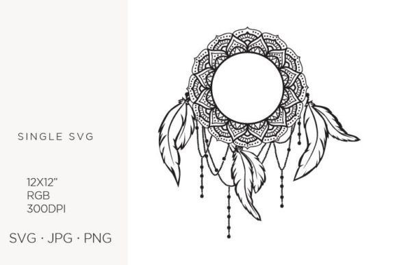 Unlocking Creative Potential with the Mandala Dream Catcher Vector