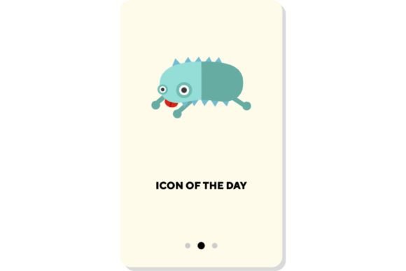 Visualizing the Invisible: The Strategic Role of Bacteria Flat Icon. Blue Microbe with Fa in Modern Digital Design